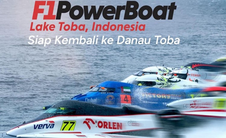 Kabar Gembira, Tiket Aquabike Jetski dan F1 Powerboat di Danau Toba Gratis