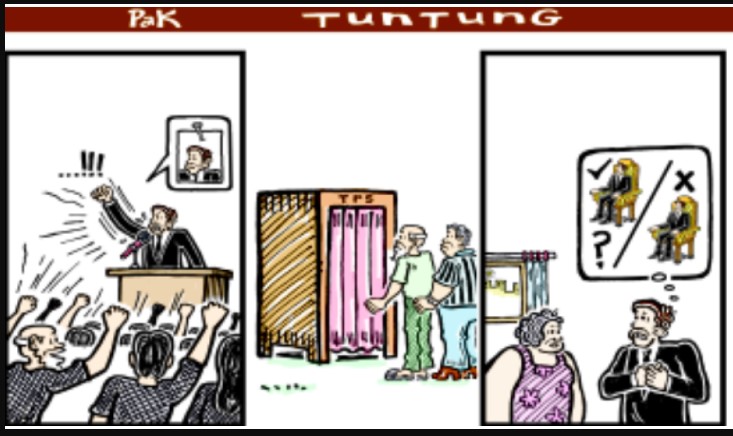 Pak Tuntung, Komik Fiksi Gambar Pak Tuntung Harian Analisa