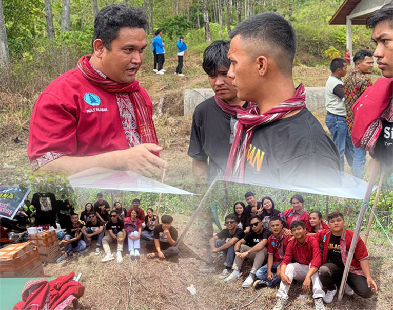 Pemuda Silaban kota Medan Hadiri Ulang Tahun Silaban Indonesia Dunia di Tipang