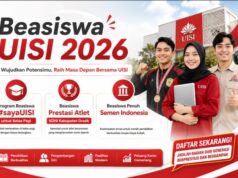 Beasiswa Semen Indonesia Batch 3 2026 Resmi Dibuka, Kuliah Gratis 100% hingga Lulus di UISI Beasiswa Semen Indonesia Batch 3 2026 Resmi Dibuka