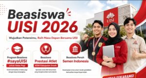 Beasiswa Semen Indonesia Batch 3 2026 Resmi Dibuka, Kuliah Gratis 100% hingga Lulus di UISI Beasiswa Semen Indonesia Batch 3 2026 Resmi Dibuka