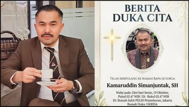 Kamaruddin Simajuntak meninggal dunia Kamaruddin Simanjuntak Meninggal Dunia, Ini Perjalanan Karier dan Kasus yang Pernah Ditangani
